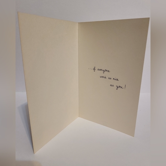 Vintage Fantusy | Blue Butterfly Thank You Card - Picture 3 of 5